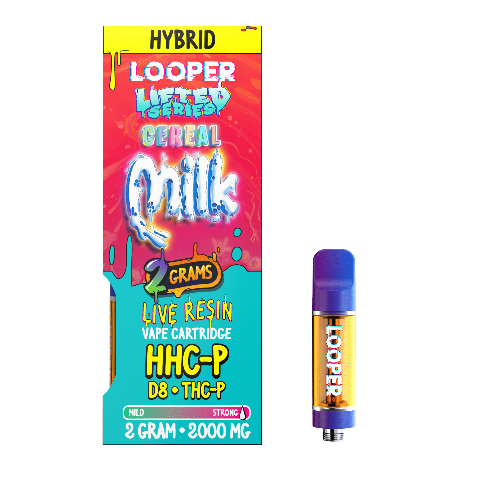 LOOPER CARTS - WITH DEVICE (CEREAL MILK) ANGLE 1