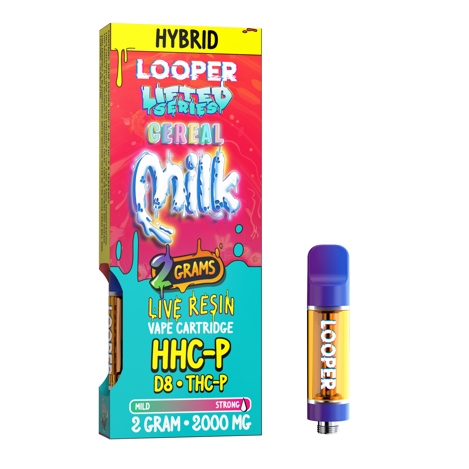 LOOPER CARTS - WITH DEVICE (CEREAL MILK) ANGLE 2
