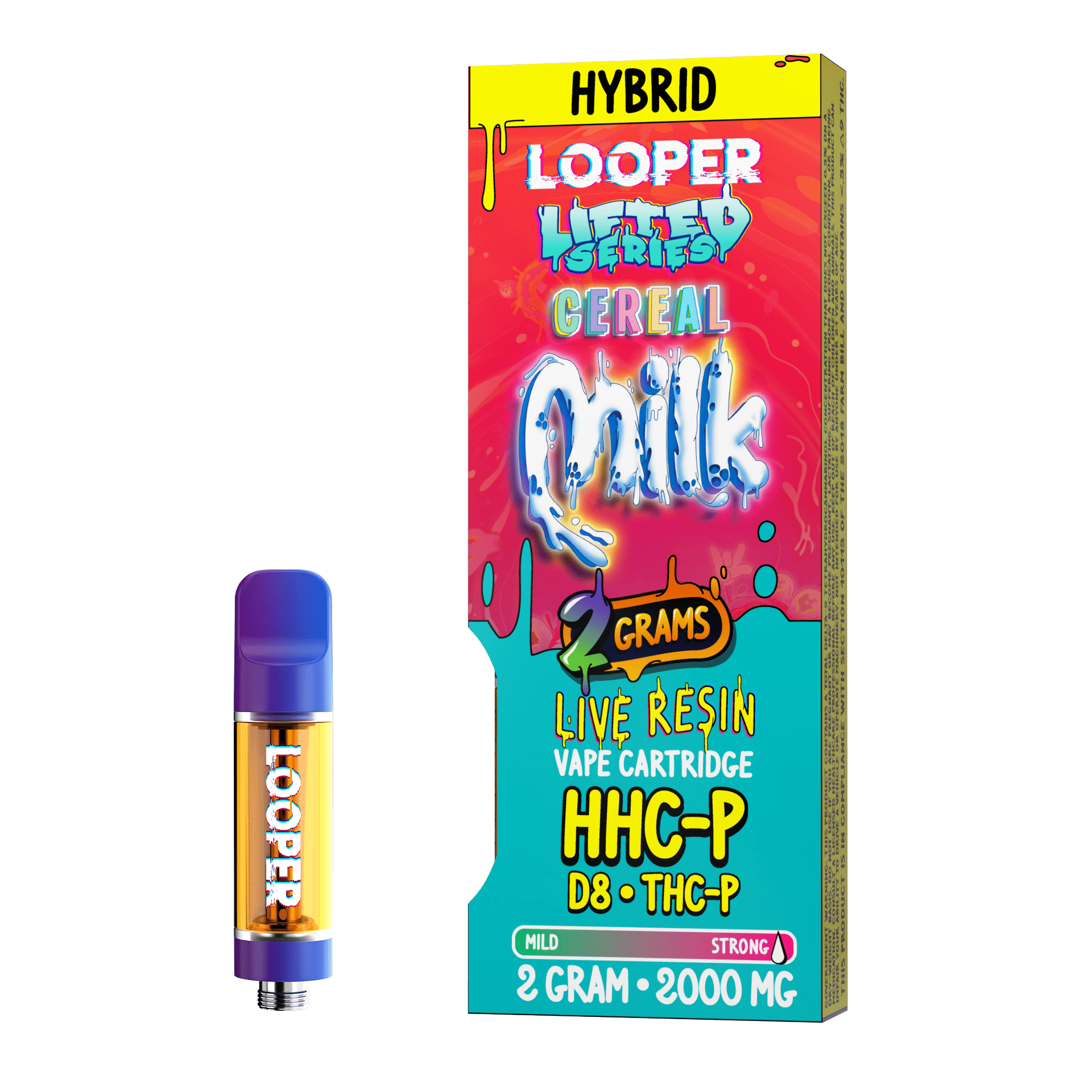 LOOPER CARTS - WITH DEVICE (CEREAL MILK) ANGLE 3