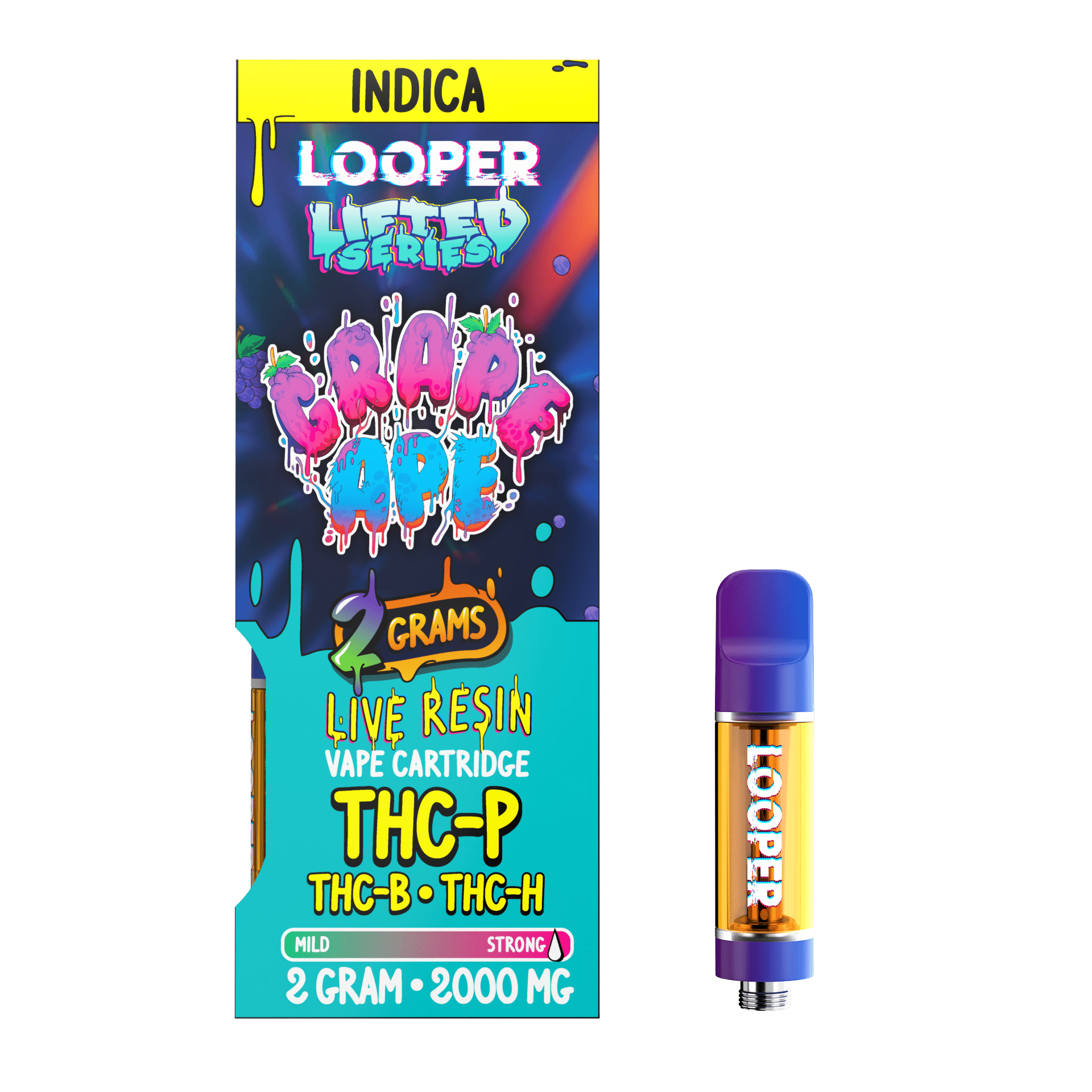 LOOPER CARTS - WITH DEVICE (GRAPE APE) ANGLE 1