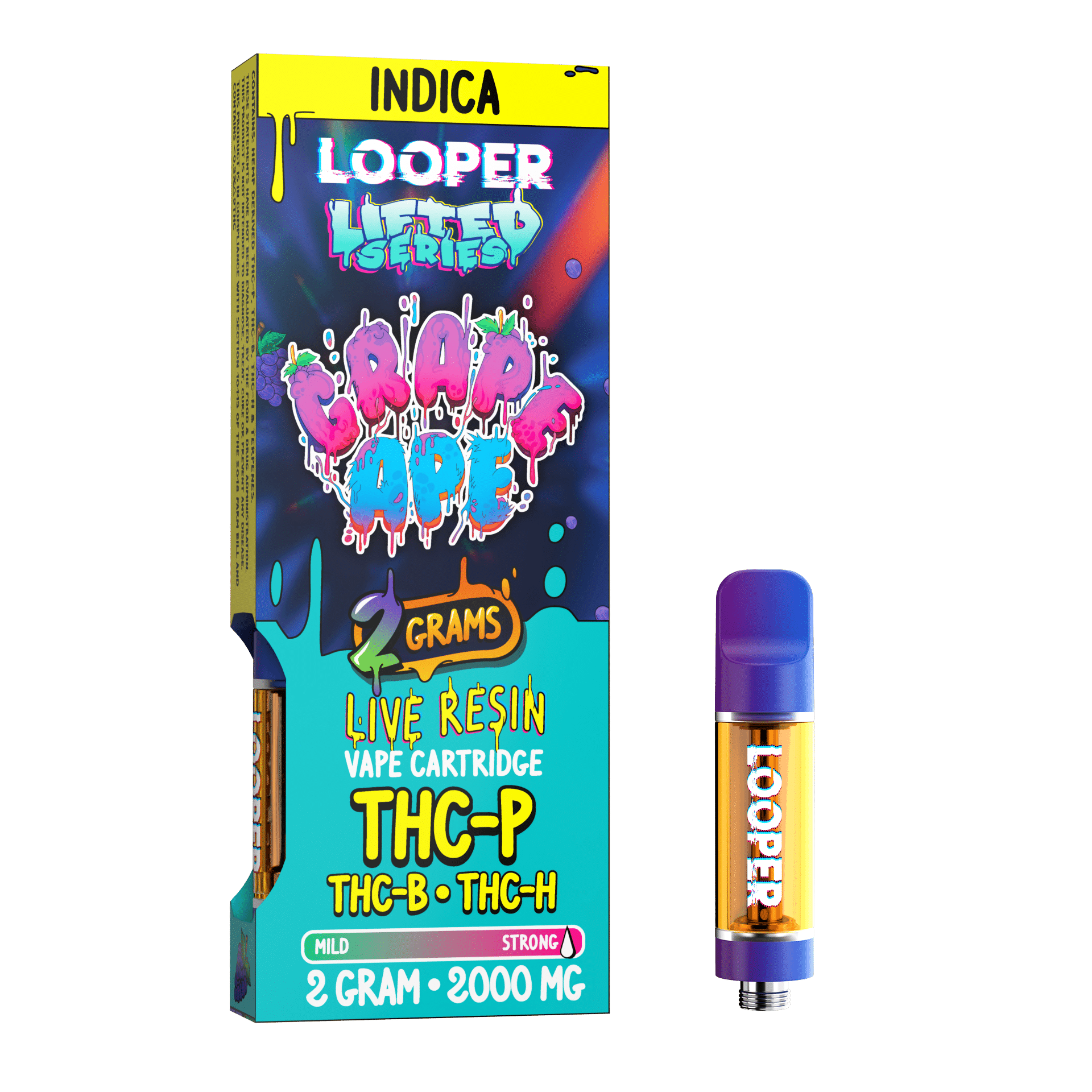 LOOPER CARTS - WITH DEVICE (GRAPE APE) ANGLE 2