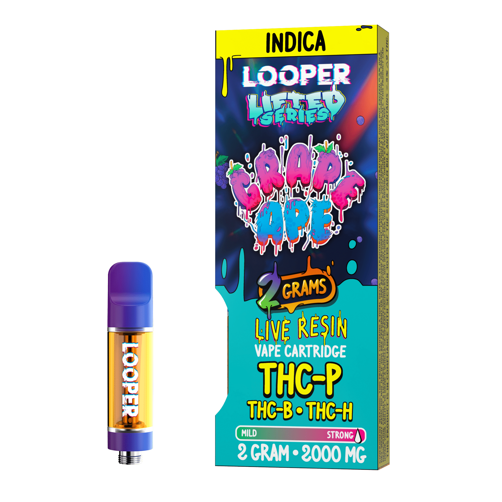 LOOPER CARTS - WITH DEVICE (GRAPE APE) ANGLE 3
