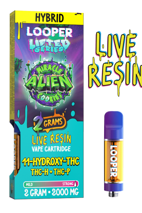 Lifted Series 2g Cartridge: Miracle Alien Cookies