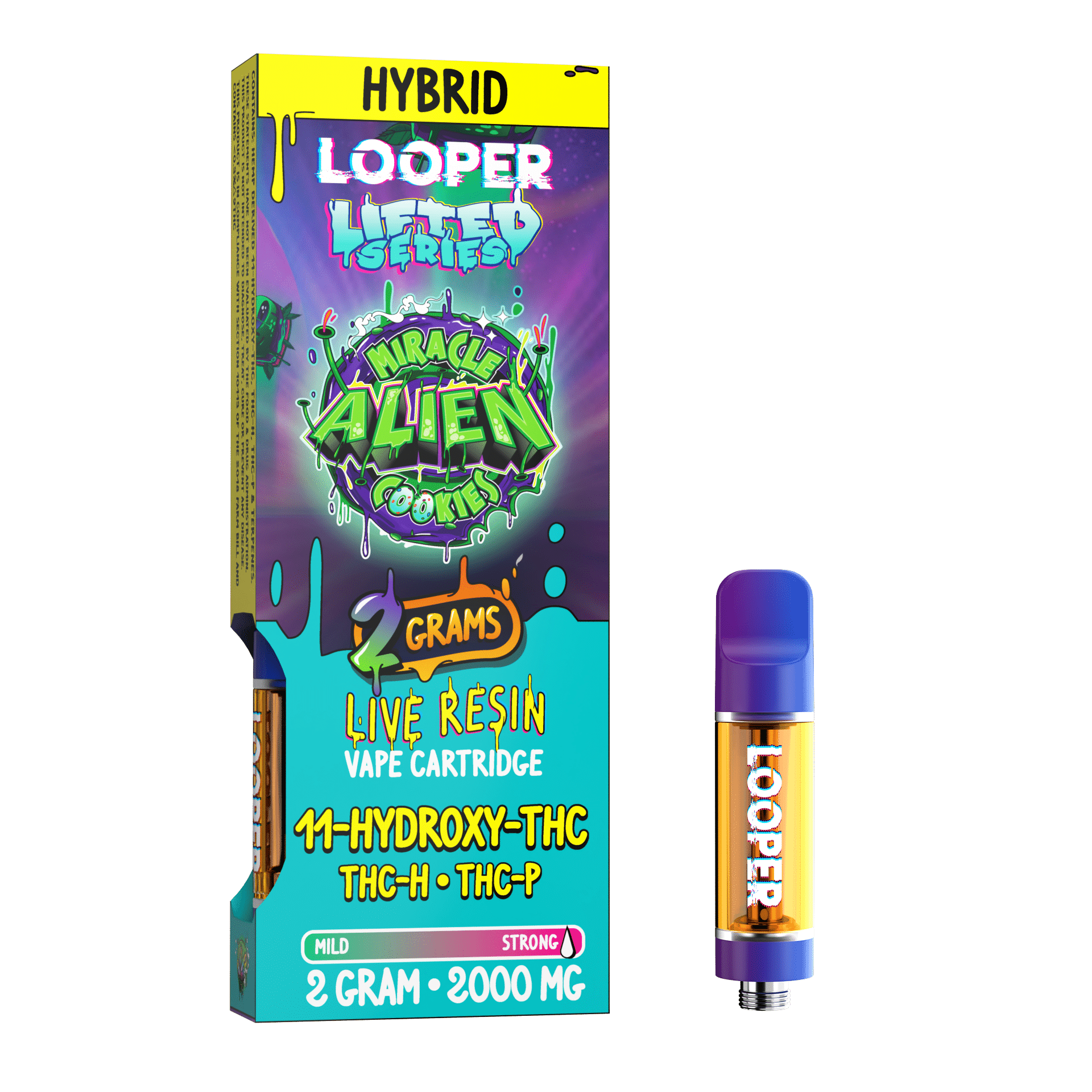 LOOPER CARTS - WITH DEVICE (MIRACLE ALIEN COOKIES) ANGLE 2