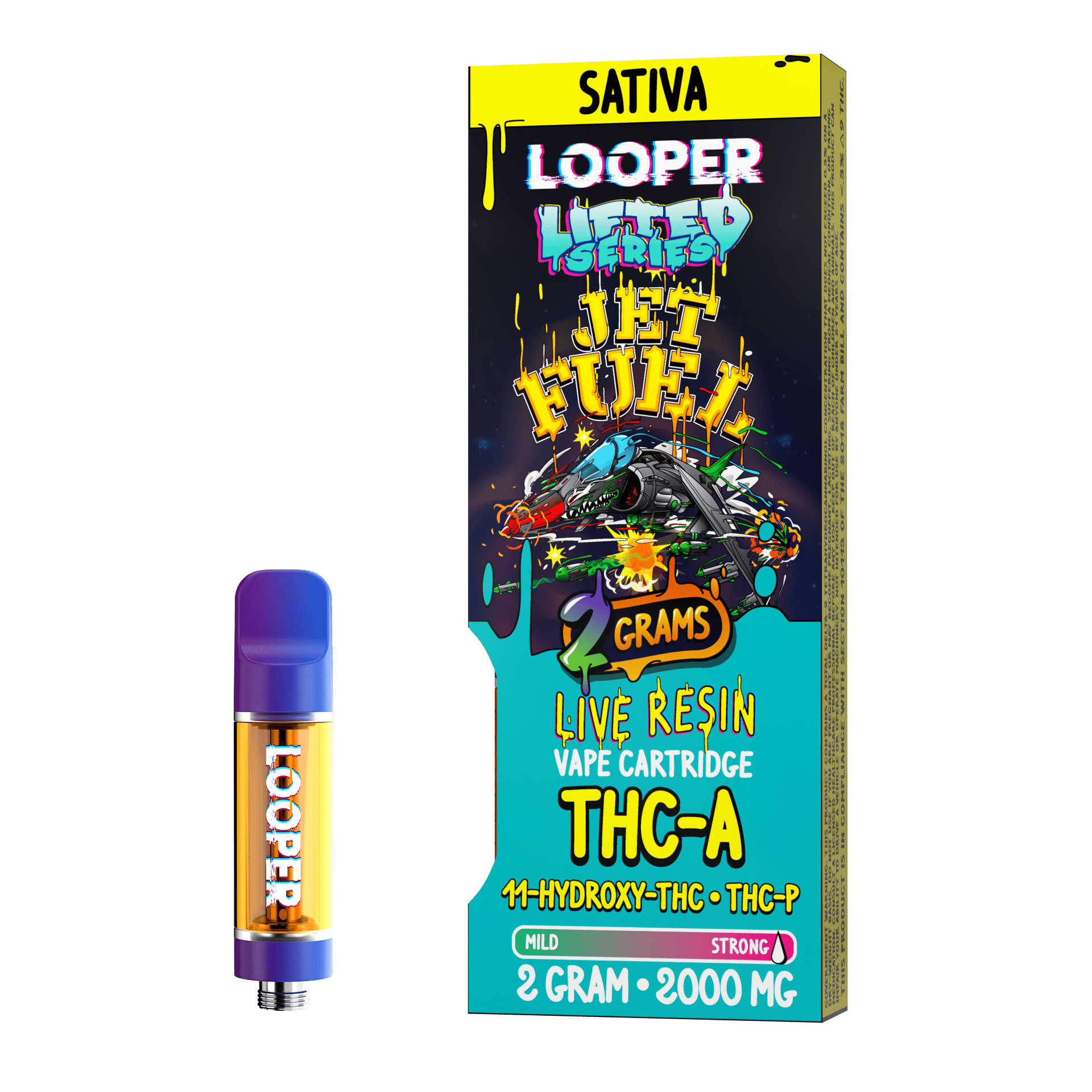 LOOPER CARTS - WITH DEVICE (JET FUEL) ANGLE 3