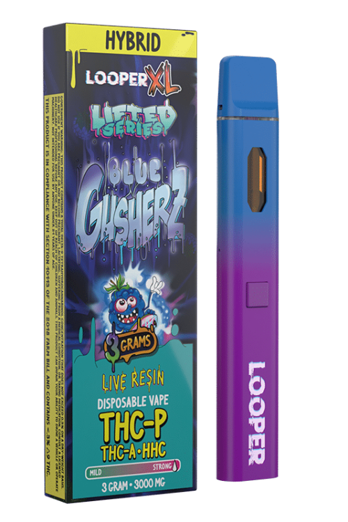 Lifted Series 3G Disposable: Blue Gusherz