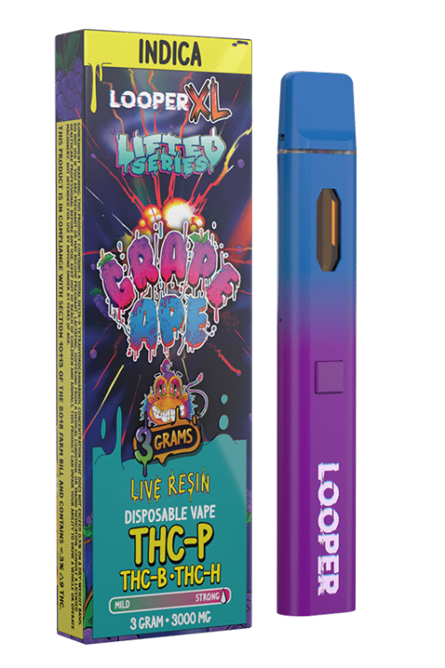 Lifted Series 3G Disposable: Grape Ape