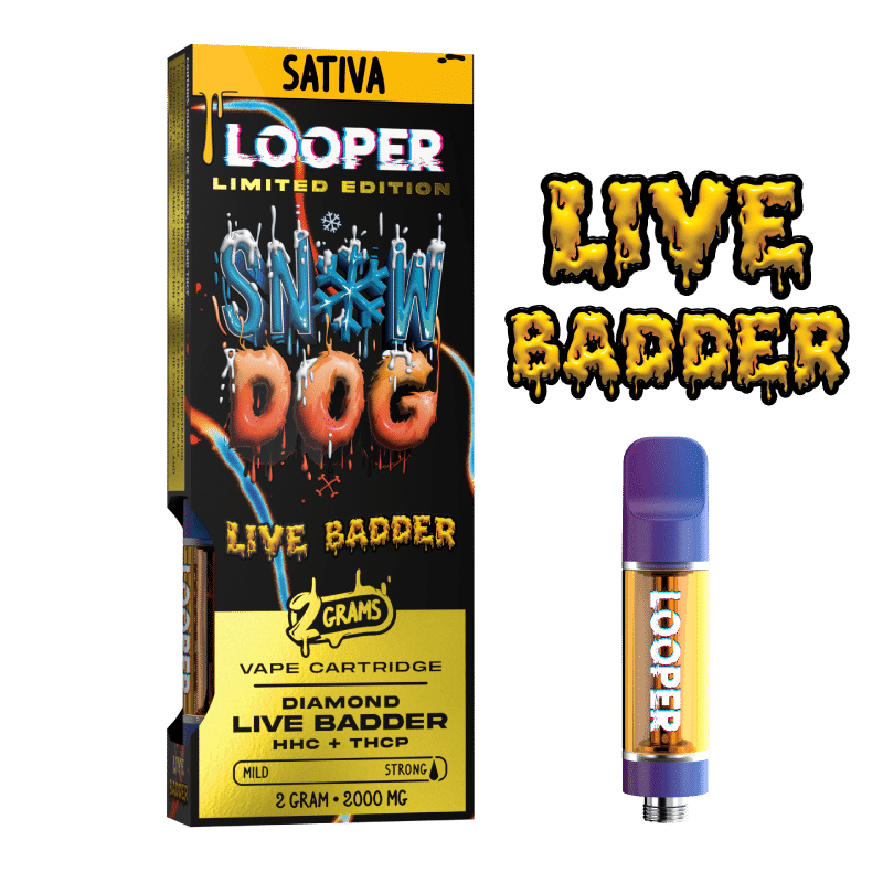 LIVE BADDER 2G CARTS 1_SNOW DOG