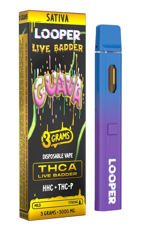 Live Badder 3g Disposable: Guava