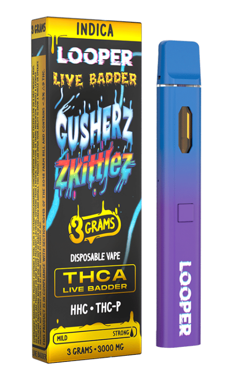 Live Badder 3g Disposable: Gusherz x Zkittlez