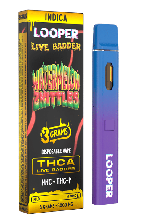 Live Badder 3G Disposable: Watermelon Zkittles